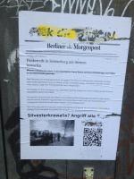 Plakat: Fick die Bullen! ACAB!