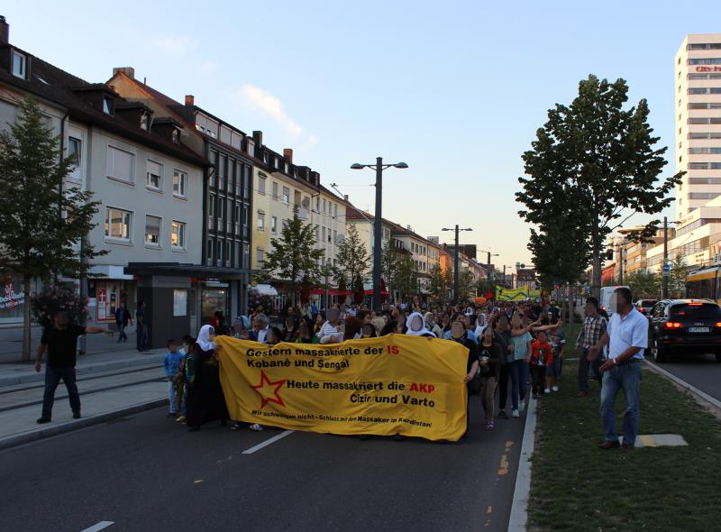 Demonstration in Solidarität mit Cizre 2