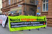 Antifaschistische Demo in Worms