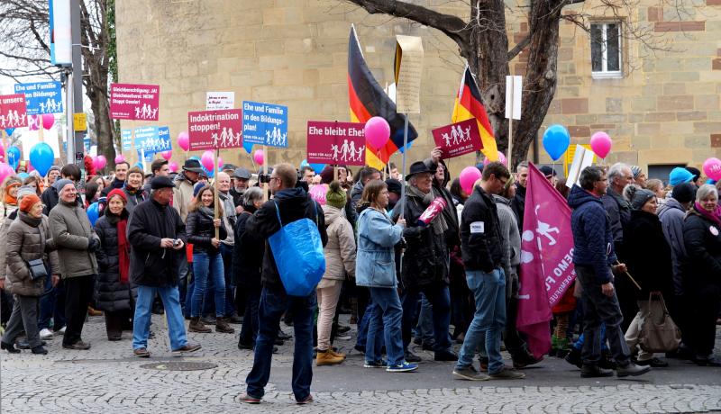 30. "demo für alle" marschiert los II