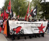 Anti-Nazi-Demo in Sinsheim im Jahr 2009