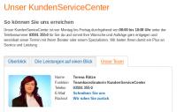 Teresa Rätze auf der Webseite der Volksbank Bautzen