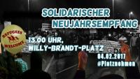 Solidarischer Neujahrsempfang 04.02.201713:00 Uhr bis ca. 14:30 UhrKleiner Willy-Brandt-Platz 