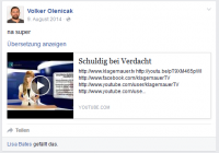 KlagemauerTV, ein Youtube-Kanal des Sektenführers Ivo Sasek, Veranstalters der "Anti-Zensurkonferenz"