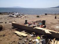 Eviction of the No Border Camp on Lesvos 5