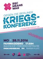 Gegen die Berliner Kriegskonferenz