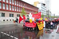 1. Mai 2015, Antikapitalistischer Block auf der DGB-Demo