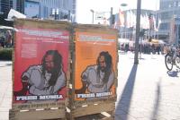neue Plakatserie über Todesstrafe, Gefängnisindustrie, politische Repression und institutionellen Rassismuszu bestellen über www.freiheit-fuer-mumia.de