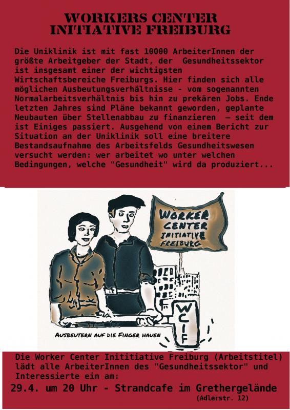 Worker Center Initiative Freiburg Flyer 1a