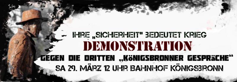 Demo in Königsbronn