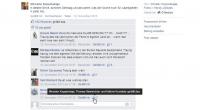 Facebook-Veröffentlichung von Mirko Kopper, Kopper liked rechtsradikale Kommentare, 12.November 2013