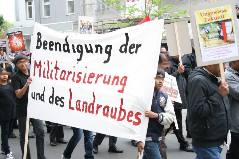  „Tamils Genocide Day“ Gedenk-Demonstration Düsseldorf von 18. Mai.