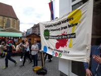 Blockupy Heilbronn bei Treffpunkt Europa am 10.Mai 2014