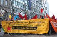 Solidaritätsdemo in Stuttgart