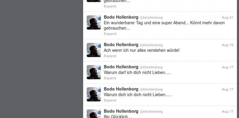 Bodo Hollenborg bedarf dringend einer Nachhilfestunde in Punkto Anonymität im Internet