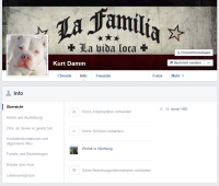 Kurt Damm Infos von der Facebook-Seite