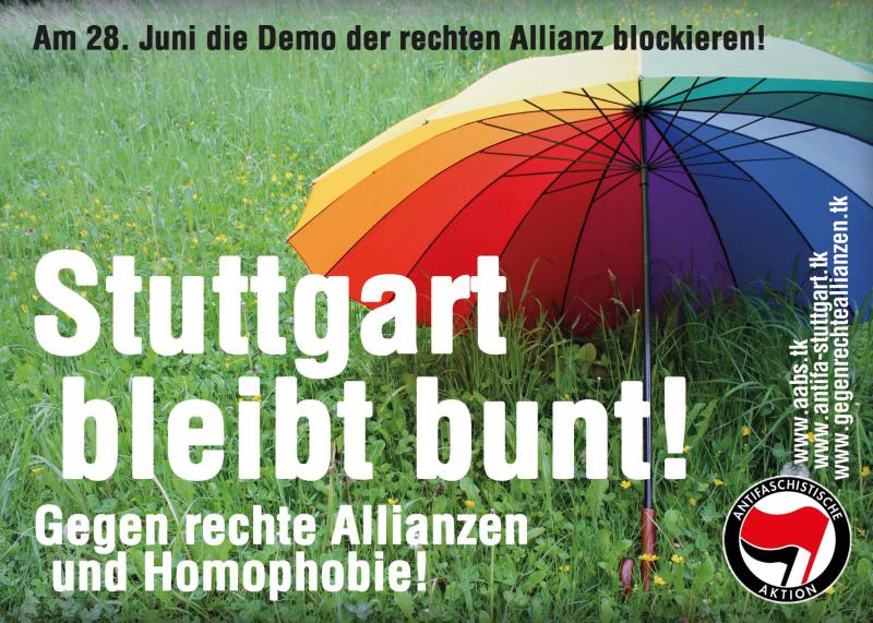 Stuttgart beleibt bunt!