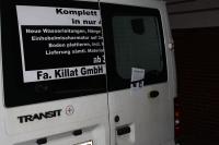 (3) Flugblatt am Firmenwagen in Essen-Dellwig