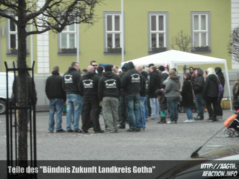 Wieder Demo in Browntown (Ohrdruf bei Gotha) 3