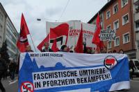 Antifaschistische Demo im Dezember in Pforzheim