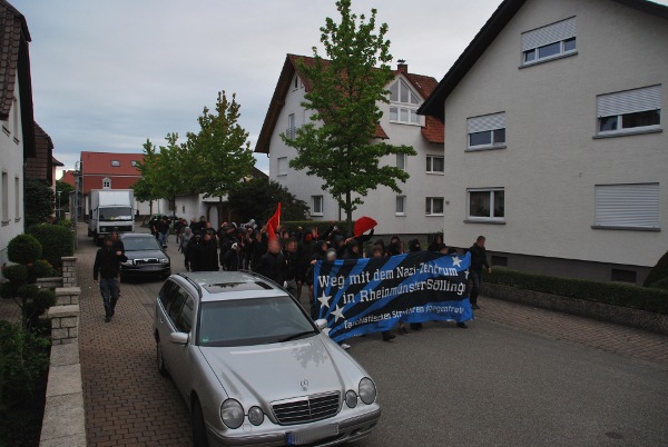 Spontandemonstration Bild 1