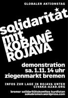 Solidarität mit Kobane und Rojava! Demo 01.11.2014 um 14 Uhr am Ziegenmarkt in Bremen