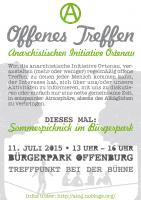 Sommerpicknick im Bürgerpark Offenburg