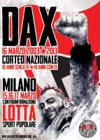 DAX, Plakat zur Demonstration 2013