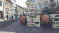 Freiheit für Horst Mahler Kundgebung in Erfurt
