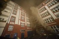 300 Quadratmeter Kellerräume standen in Flammen (Foto: spreepicture)