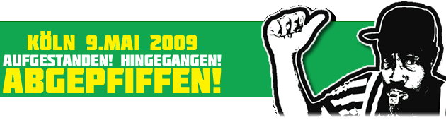 Augestanden! Hingegangen! Abgepfiffen!