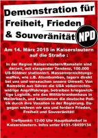 NPD, 14.03.2015, Kaiserslautern (1)