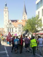 Demo in Ingolstadt Solidarität mit Suruç