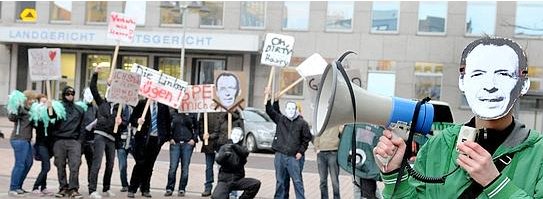 Demonstration in Bochum am 24.01.2011