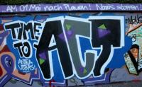 Am 1. Mai nach Plauen! Mobi-Graffiti aus Düsseldorf