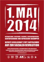 Plakat 1. Mai Leipzig