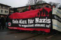 Kein Kiez für Nazis - Wer wegschaut stimmt zu!