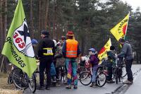 Fahrrad-Rallye-Blockade in Gorleben - 10