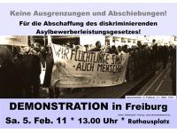 Demo: Samstag 5. Februar 2011 13:00 Freiburg!