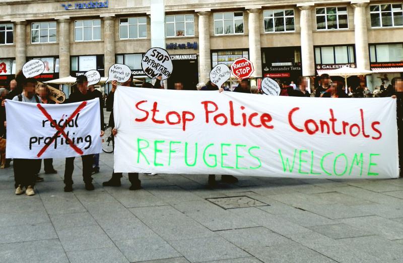 Auftaktaktion gegen Mos Maiorum, Köln HBF 6