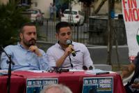 CasaPound Veranstaltung am 23.05.2014 in Lamezia Terme mit Valerio Benedetti  und Mimmo Gianturco