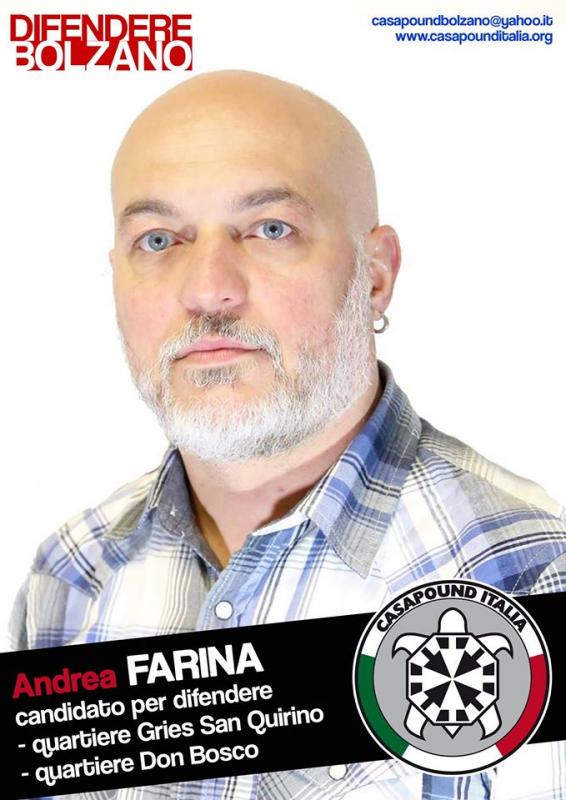 CasaPound Stadtviertelrat in Bozen -  Andrea Farina