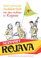 Support Rojava - Aufkleber 2