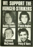 Hungerstreik Plakat