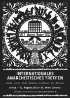 Plakat: Internationales Anarchistisches Treffen