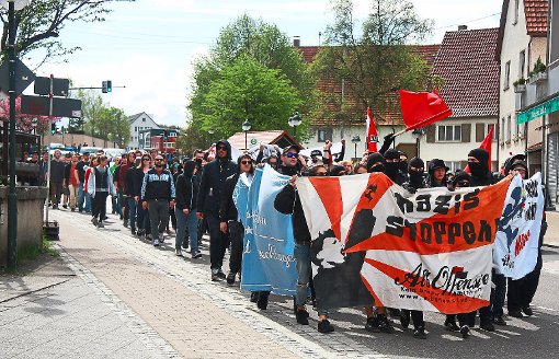 Demo in Meßstetten