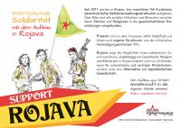 Support Rojava - Wandzeitung 1