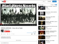 "Black Shirts Records" - "Green Arrows"