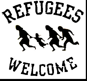 Logo "Refugees Welcome"