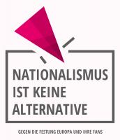 Logo: Nationalismus ist keine Alternative